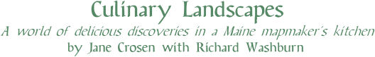 Mapmaker’s Kitchen Culinary Landscapes
